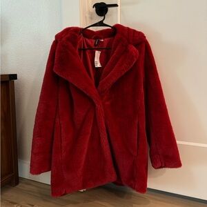 H&M fur coat